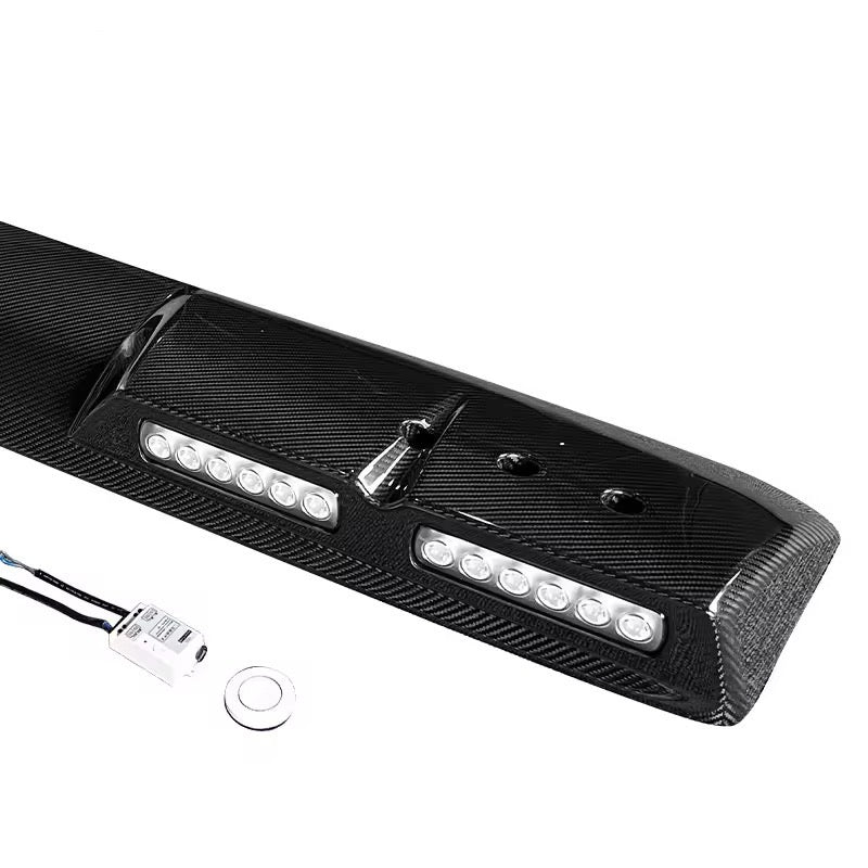 Mercedes Benz G Class Roof Spoiler With Light (2019-2024) W464 Dry Carbon Fibre