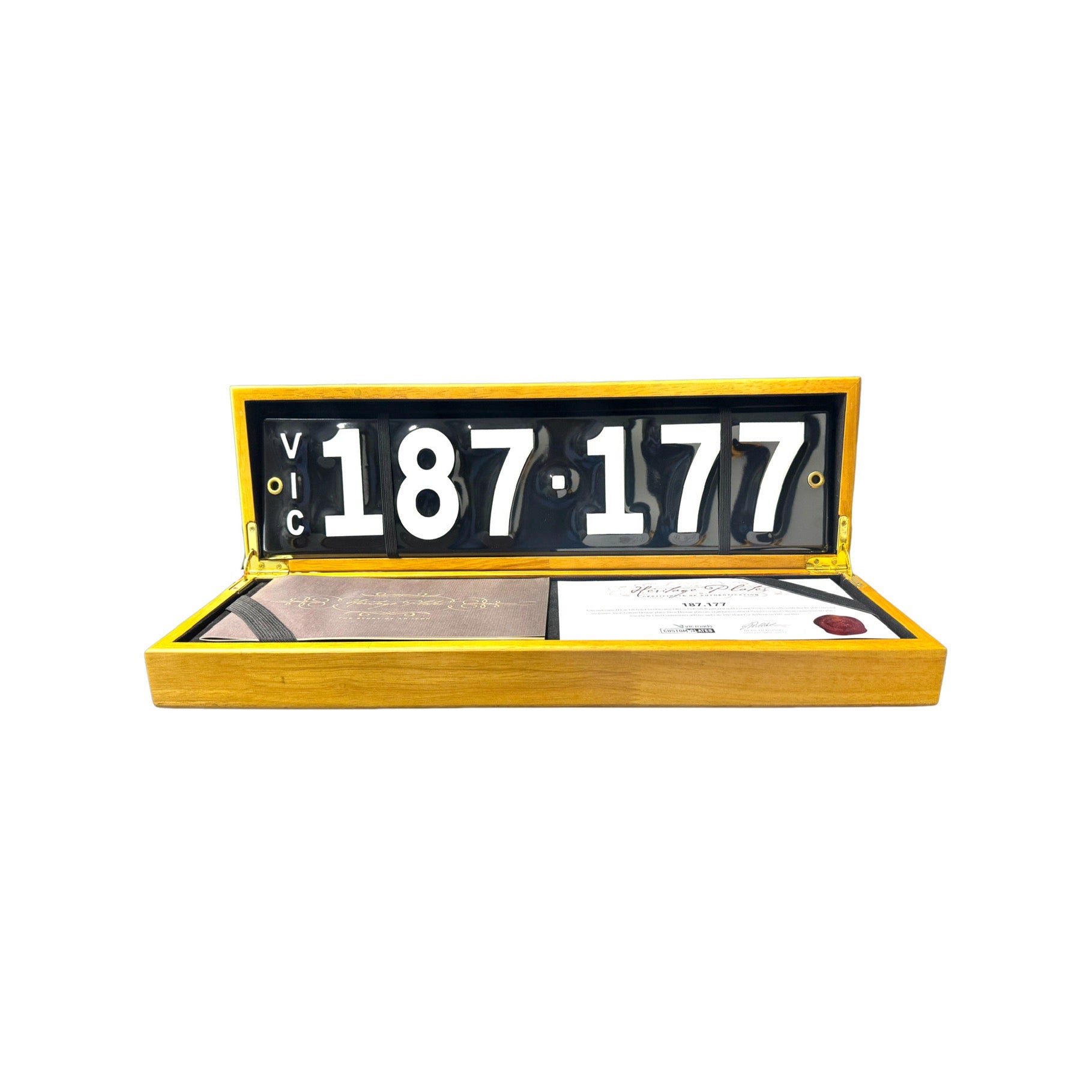 Heritage Number Plate 187.177