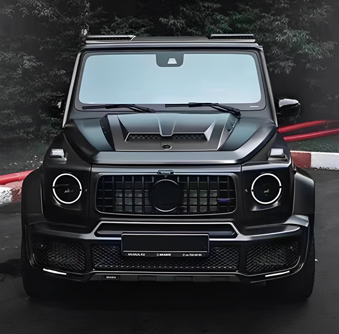 Brabus Style Mercedes Benz G Class G - Wagon Dry Carbon Exterior Kit