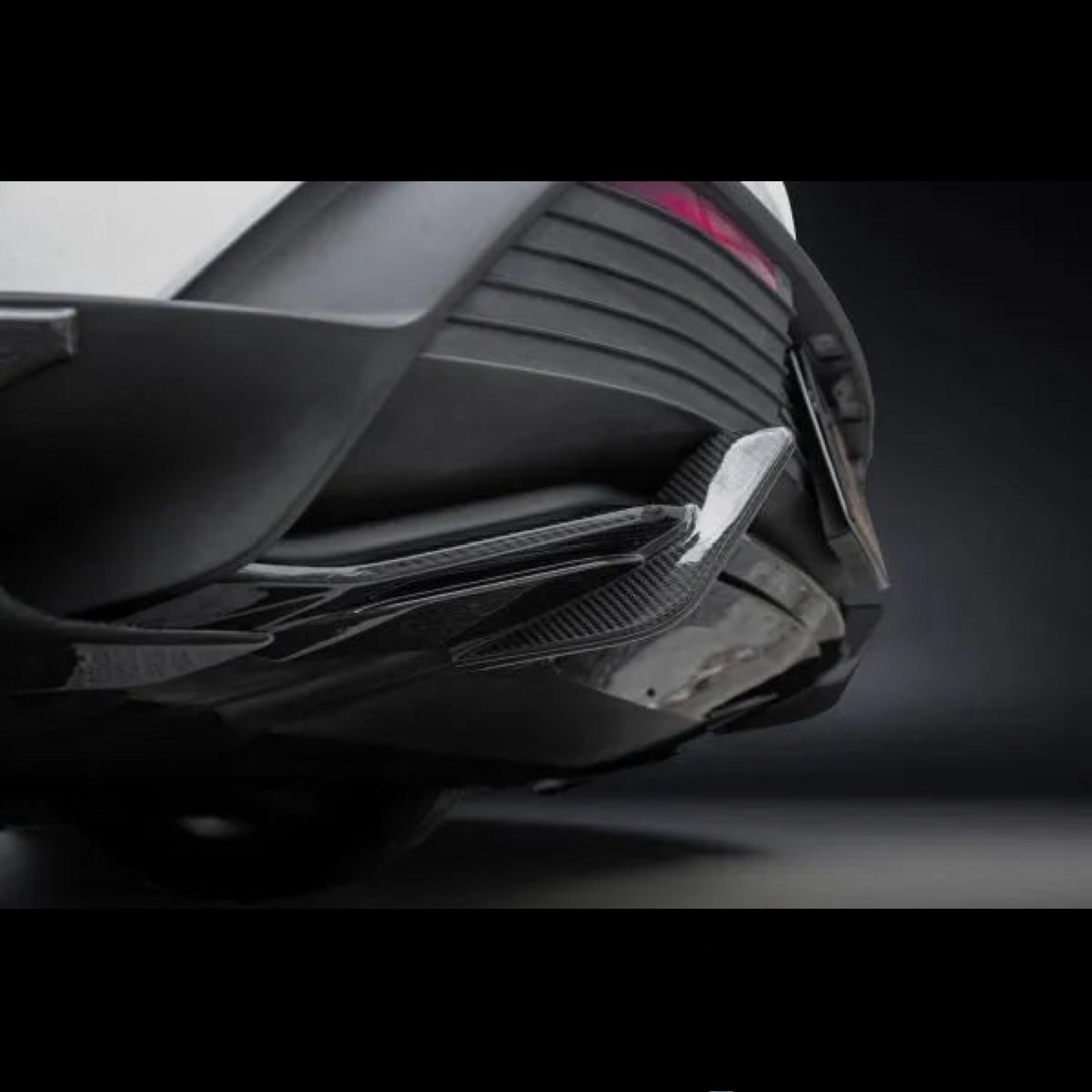 Armaspeed Porsche Taycan ARMASPEED Dry Carbon Fibre Rear Diffuser