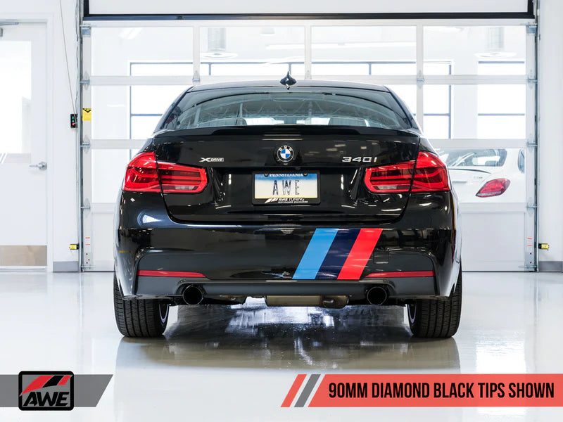 AWE Tuning BMW F3X 340i | 440i Touring Edition Axle-Back Exhaust