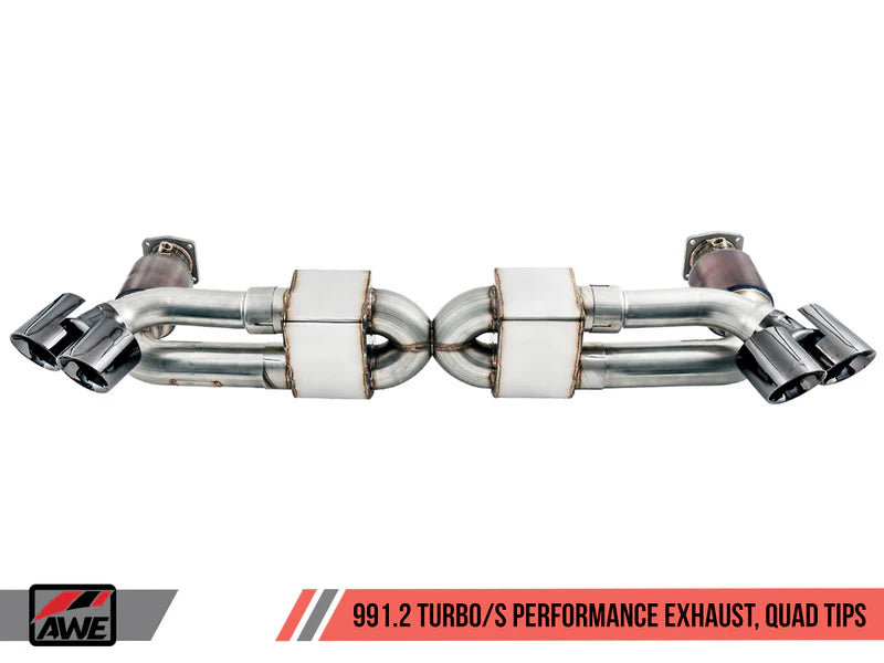AWE PERFORMANCE Exhaust SYSTEM FOR THE PORSCHE 991.2 TURBO AND TURBO S
