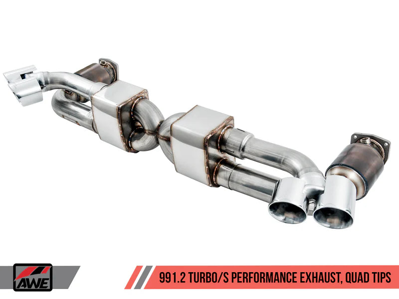 AWE PERFORMANCE Exhaust SYSTEM FOR THE PORSCHE 991.2 TURBO AND TURBO S