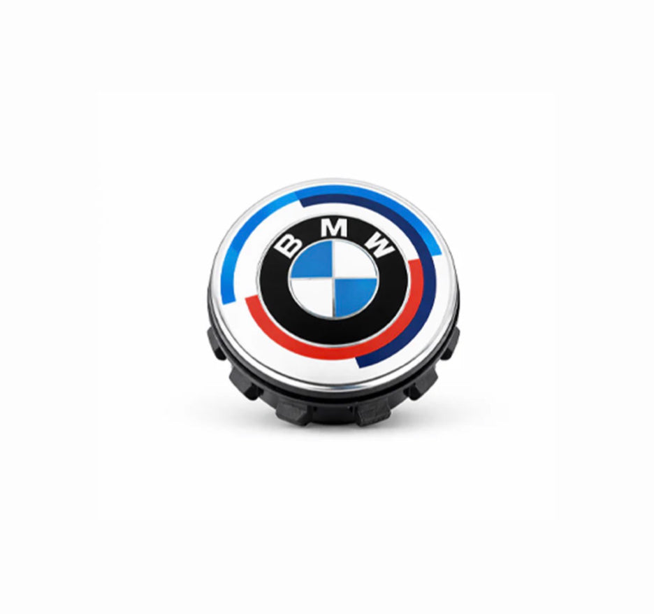 BMW M 50 Year Anniversary Floating Wheel Centre Cap Set