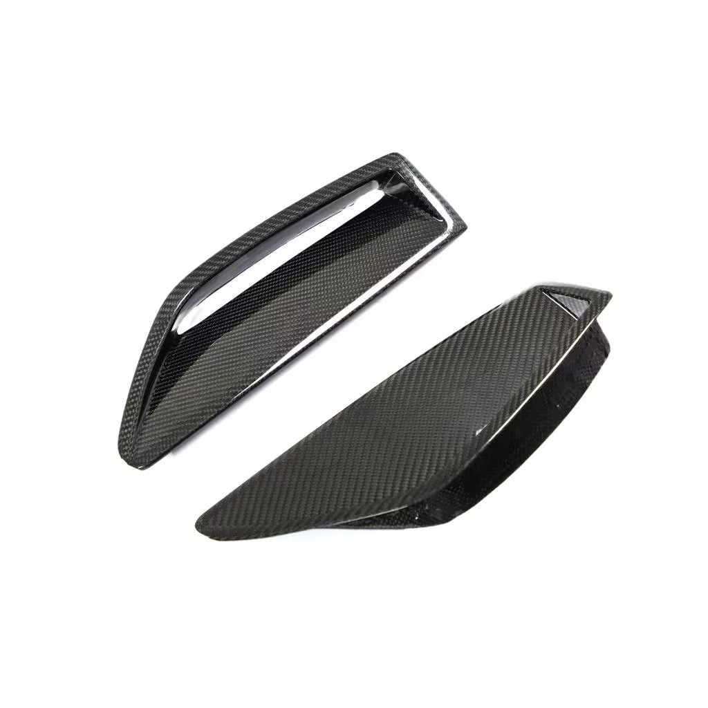 Audi RS6 (C8) Dry Carbon Fibre Front Bumper Vent Covers