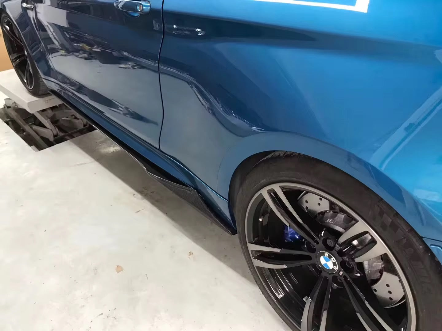 MTC Style Carbon Fibre Side Skirts BMW F87 M2 (16-21)