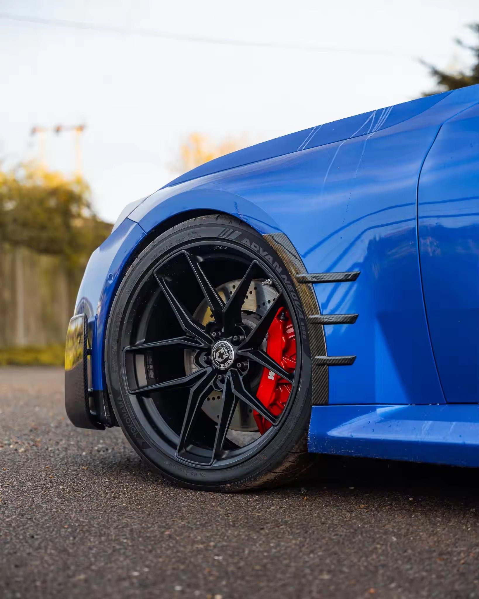 BMW G87 M2 Dry Carbon Fibre Fender Trim
