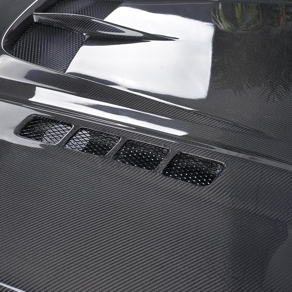 Ford Mustang V2 Style Carbon Fibre Hood