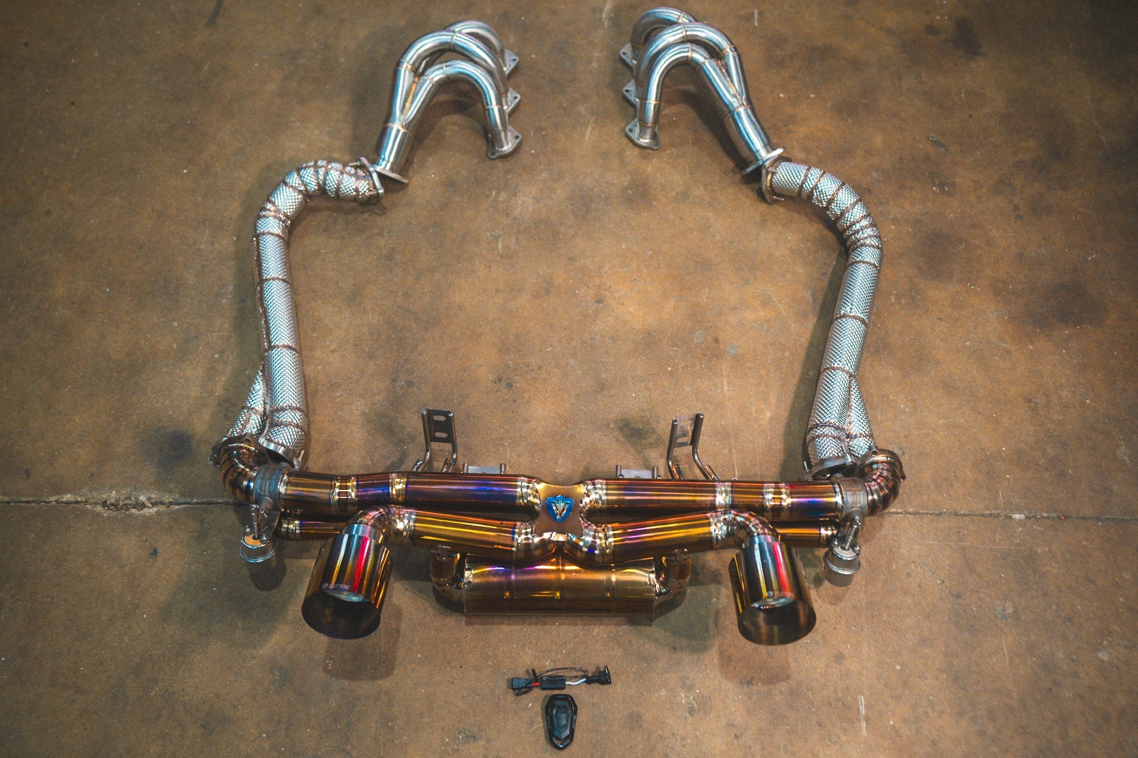 Valvetronic Valved Sport Exhaust System for Porsche 718 GT4 / Boxster Spyder