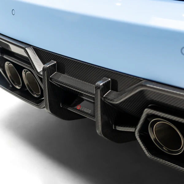 Sooqoo Pre Pregged Dry Carbon Fiber Rear Diffuser for BMW M2 G87 2023+