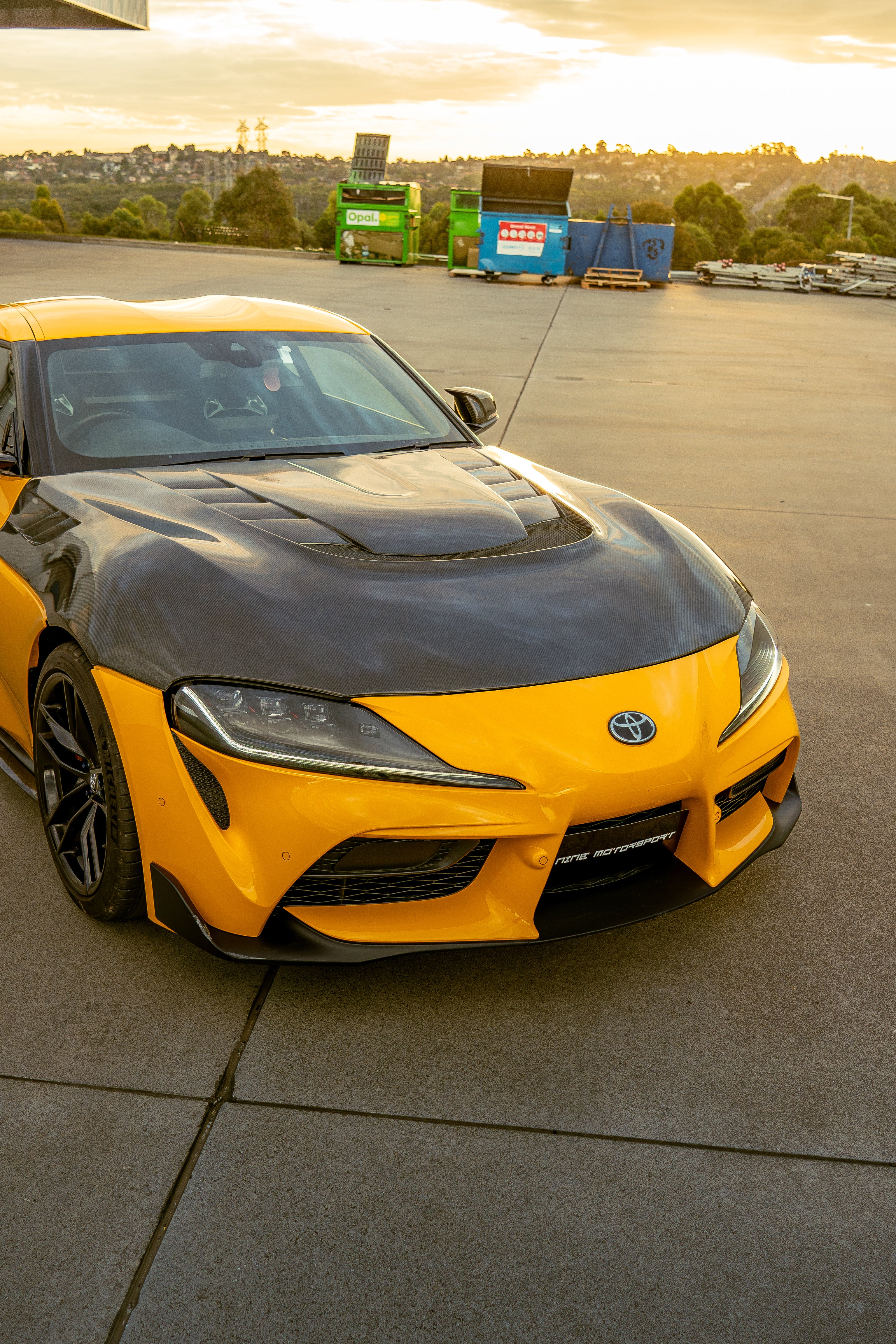 A90 Toyota Supra MK5 Carbon Fibre Hood/Bonnet (19-24) Varis Style