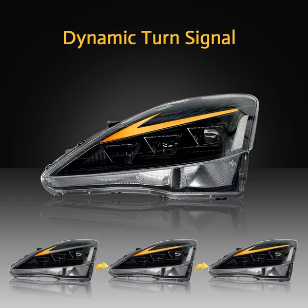 2006-2013 LEXUS IS250 IS350 ISF RGB LED HEADLIGHTS