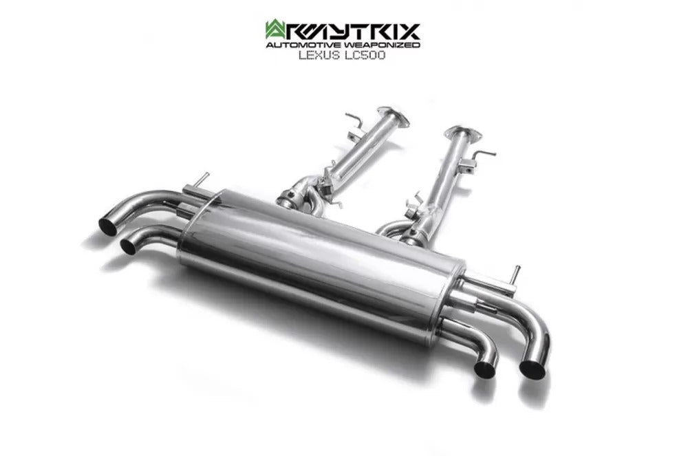 Armytrix Stainless Steel Valvetronic Cat Back Exhaust System Lexus LC500 17+