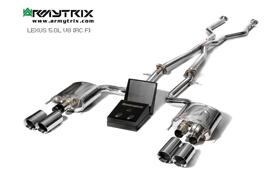 Armytrix Stainless Steel Valvetronic Cat Back Exhaust System