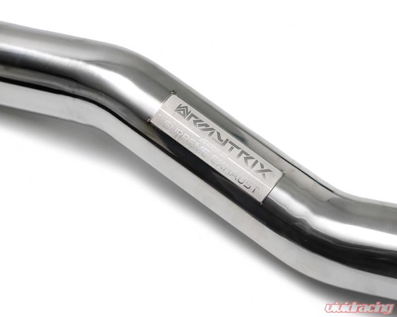 Armytrix Stainless Steel Valvetronic Cat Back Exhaust System Mercedes C63 W205 15+