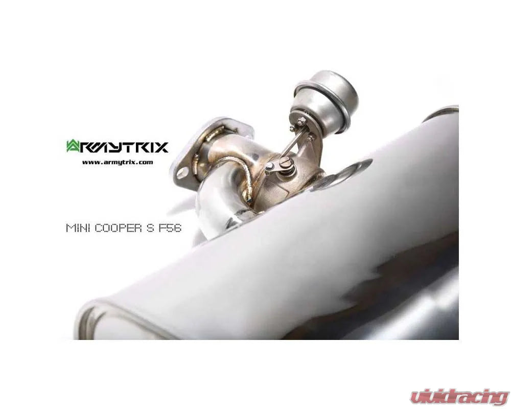 Armytrix Stainless Steel Valvetronic Cat Back Exhaust System Mini Cooper S/JCW/GP F56/F57 14+