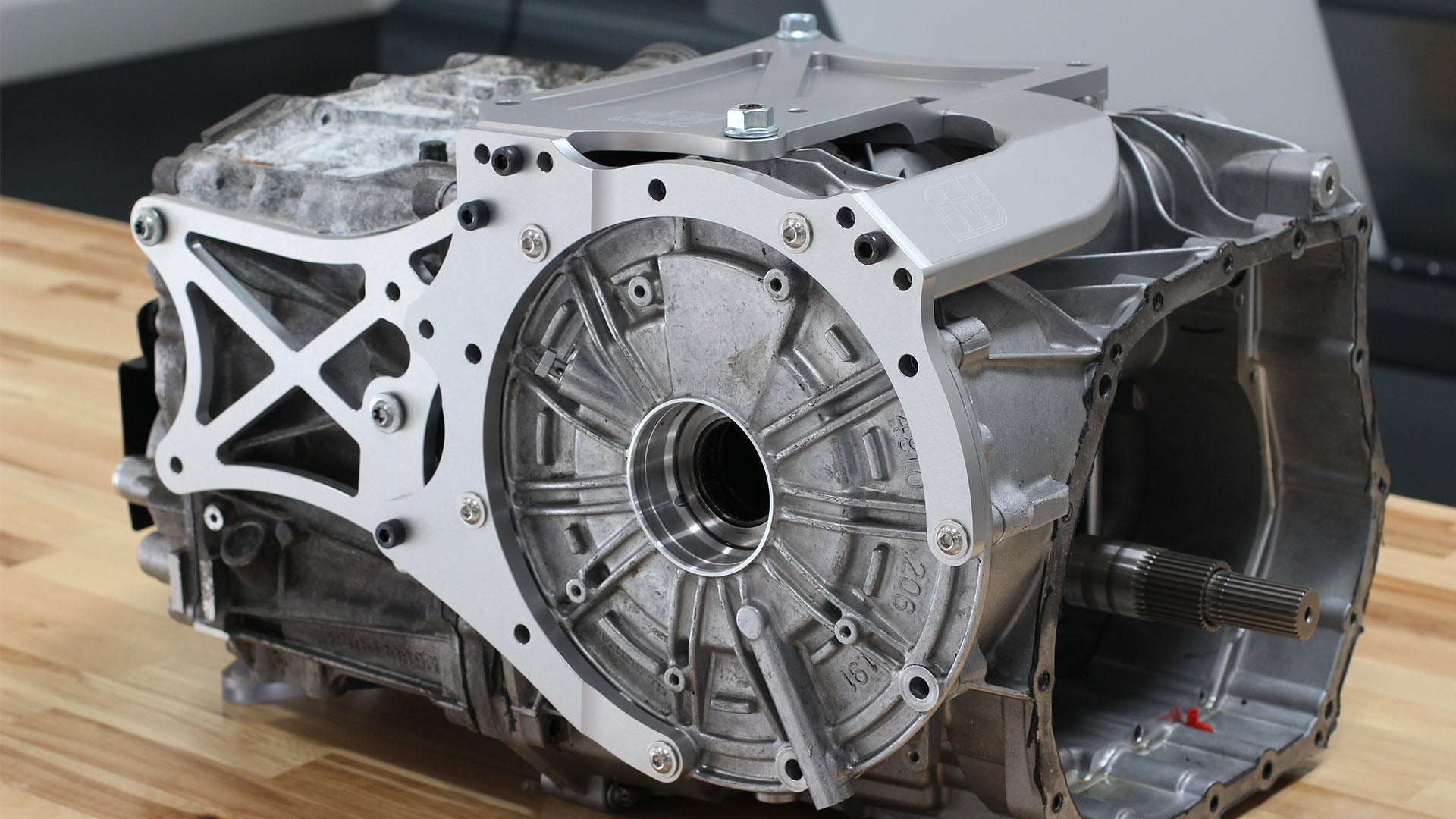 PTG 7DCL750 AMG GT / SLS Billet Transmission Brace System