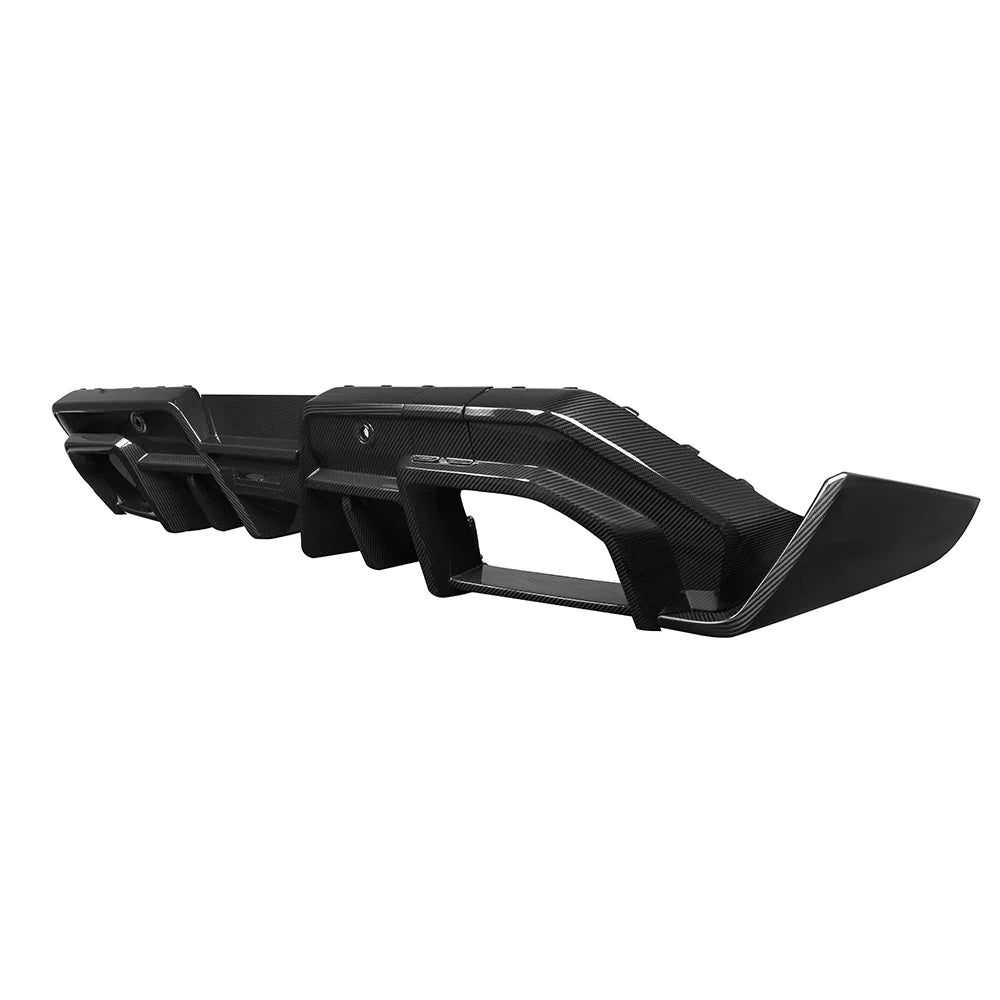 Sooqoo Pre Pregged Dry Carbon Fiber Type B Rear Diffuser for BMW M5 G90