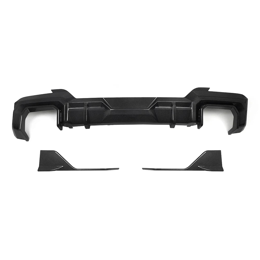 Sooqoo Pre Pregged Dry Carbon Rear Diffuser for BMW X3 G01 LCI 2022+