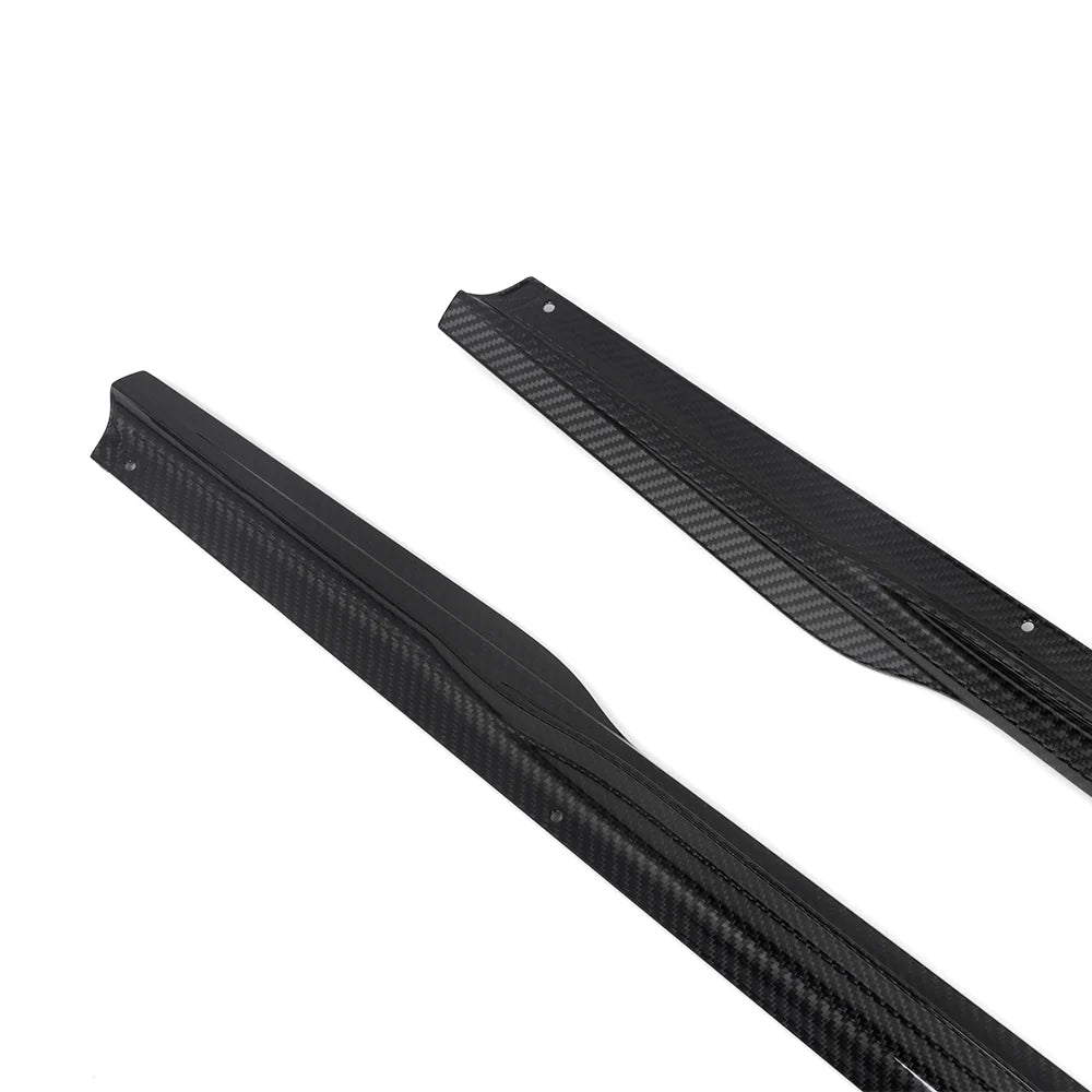 Sooqoo Pre Pregged Dry Carbon Fiber Side Skirts for BMW 2 Series G42 2022+