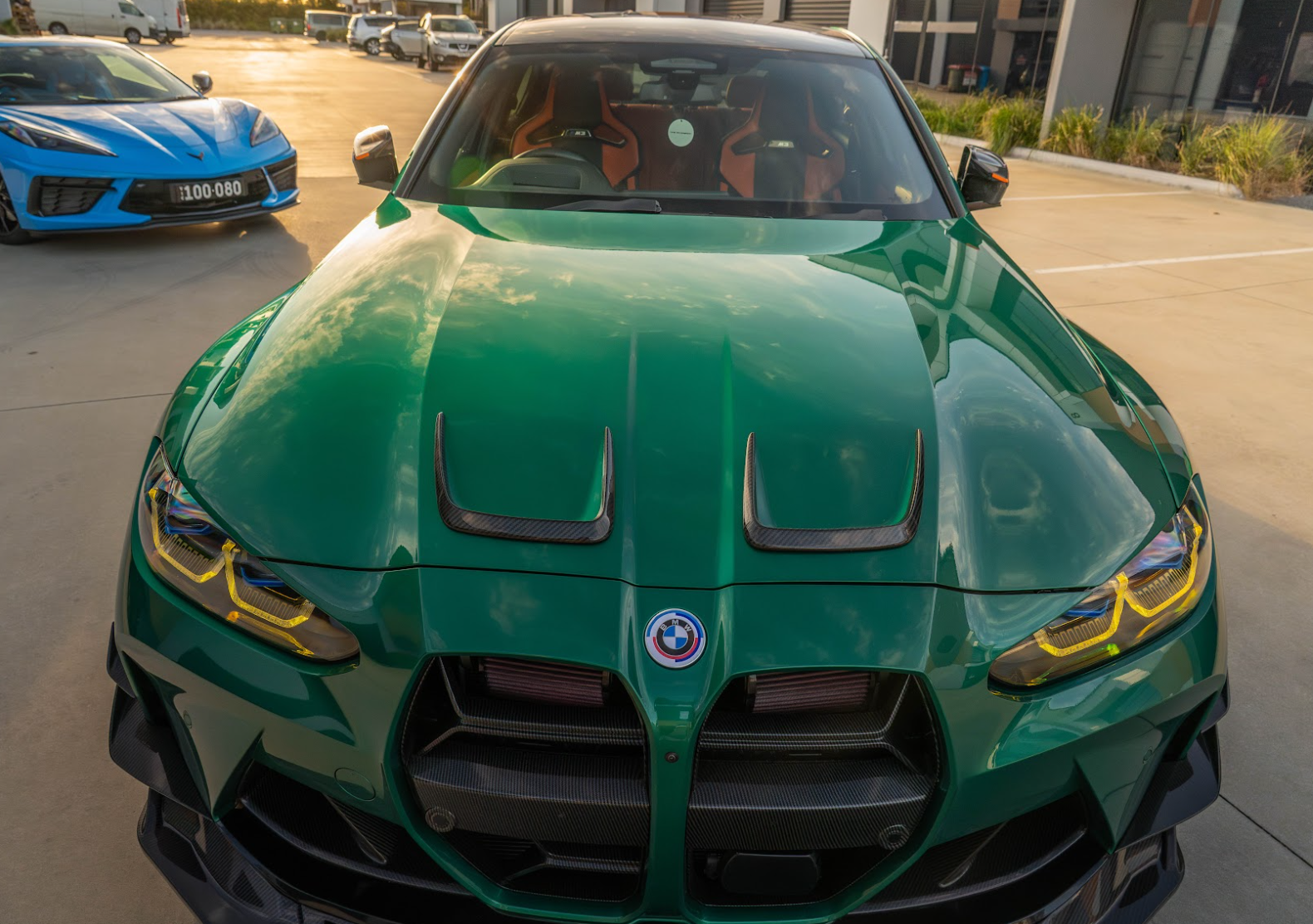 BMW M3 G80 G81 | M4 G82 G83 Dry Carbon Fibre Hood Scoop Air Vents