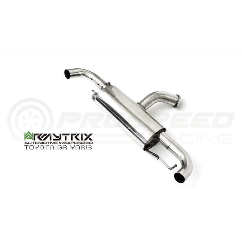 Armytrix Stainless Steel Valvetronic Cat Back Exhaust System Toyota GR Yaris 20+