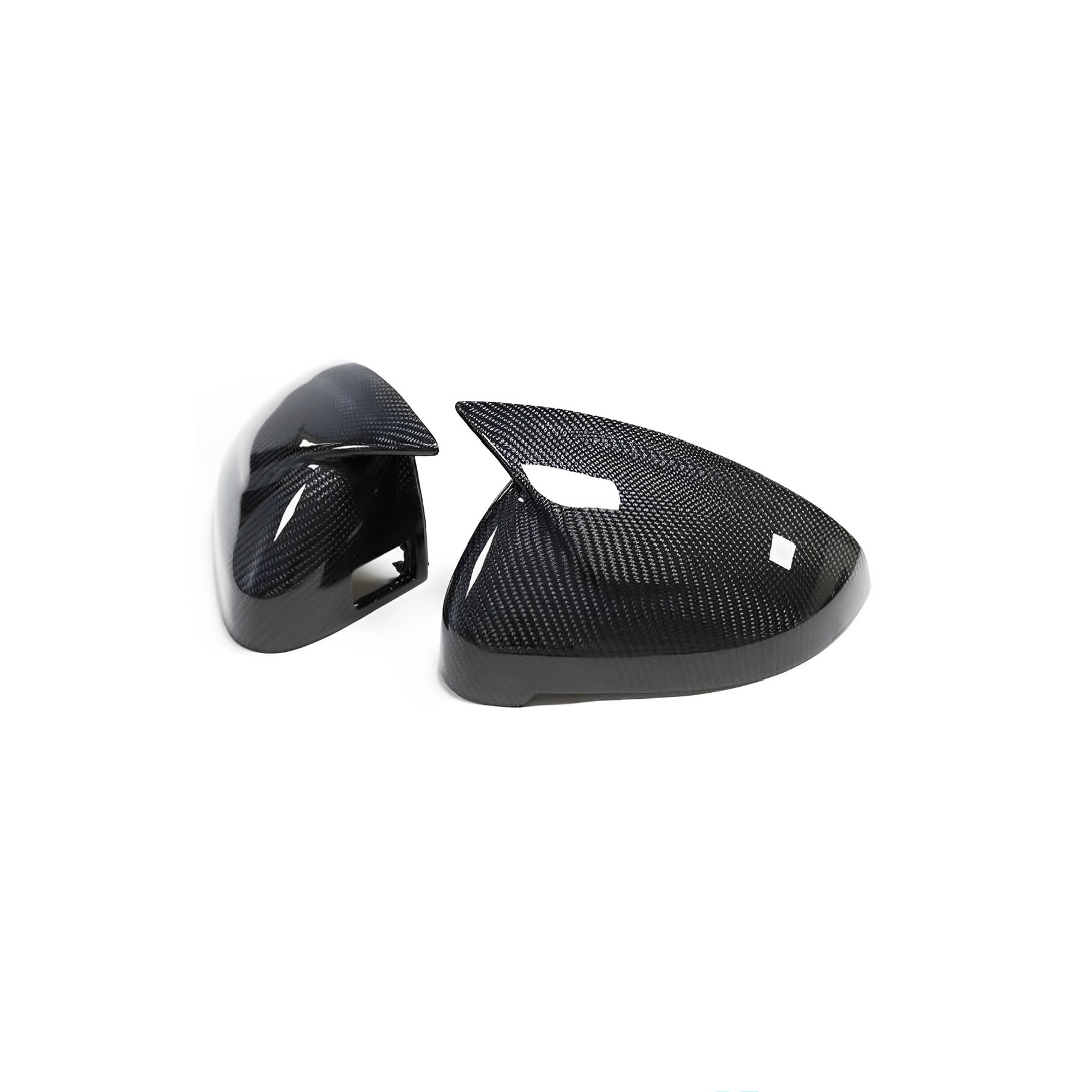 Audi A4/S4/RS4/A5/S5/RS5 (B9) Carbon Fibre Mirror Caps M Style - Nine Motorsport