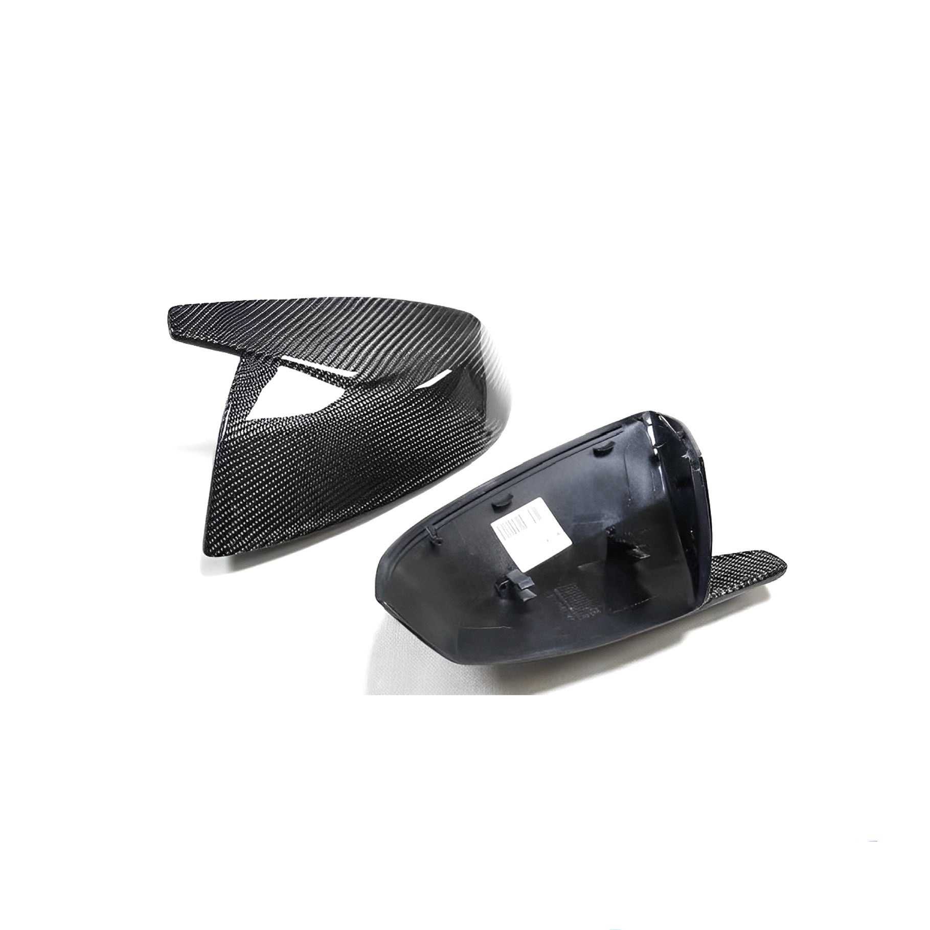Audi Q7/Q5/Q5L/SQ5/SQ7 M Style Carbon Fibre Mirror Caps - Nine Motorsport