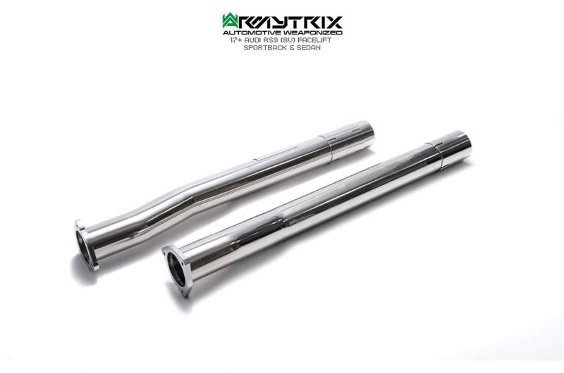 Armytrix Stainless Steel Valvetronic Cat Back Exhaust System Audi RS3 8V Sedan 17-20