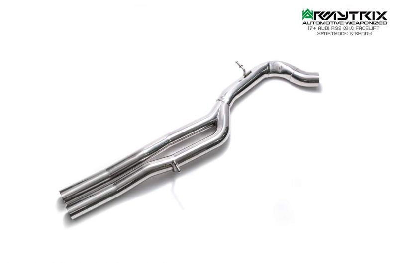 Armytrix Stainless Steel Valvetronic Cat Back Exhaust System Audi RS3 8V Sedan 17-20