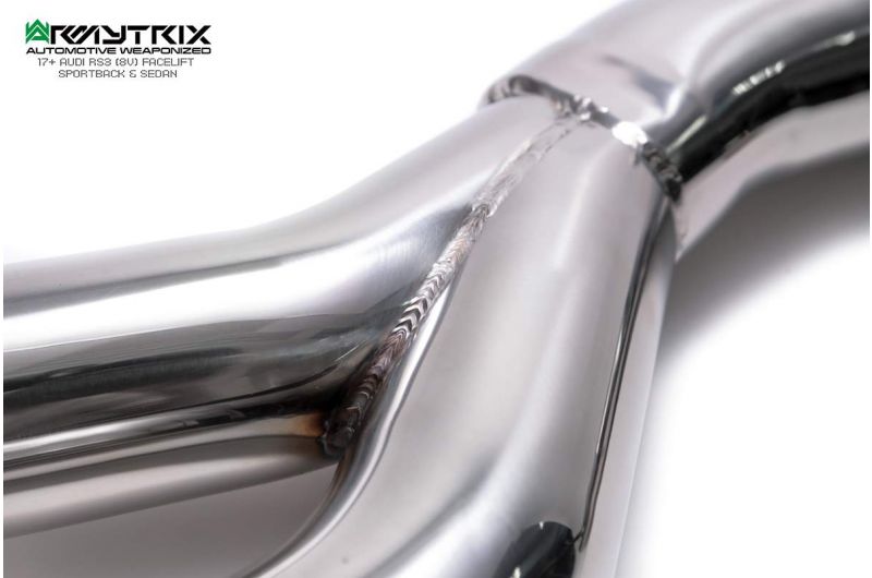 Armytrix Stainless Steel Valvetronic Cat Back Exhaust System Audi RS3 8V Sedan 17-20