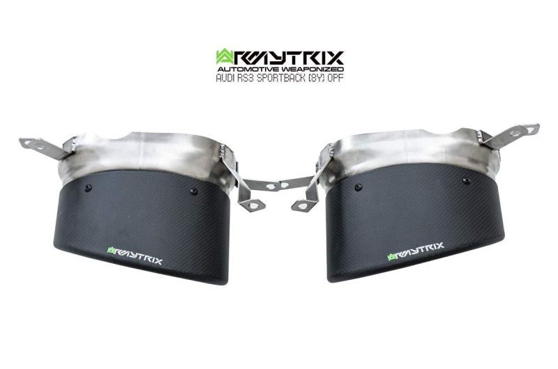 Armytrix Stainless Steel Valvetronic Cat Back Exhaust System Audi RS3 Sedan 8Y 20+