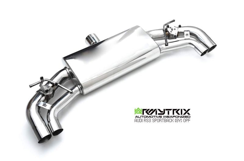 Armytrix Stainless Steel Valvetronic Cat Back Exhaust System Audi RS3 Sedan 8Y 20+