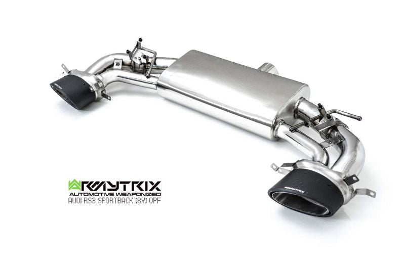 Armytrix Stainless Steel Valvetronic Cat Back Exhaust System Audi RS3 Sedan 8Y 20+