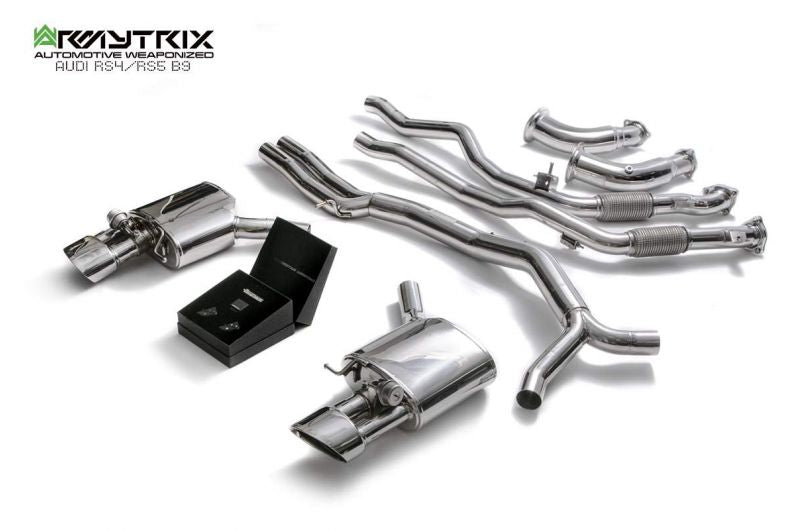 Armytrix Stainless Steel Valvetronic Cat Back Exhaust System (OE Valve Control)