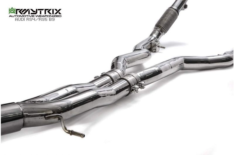 Armytrix Stainless Steel Valvetronic Cat Back Exhaust System (OE Valve Control)