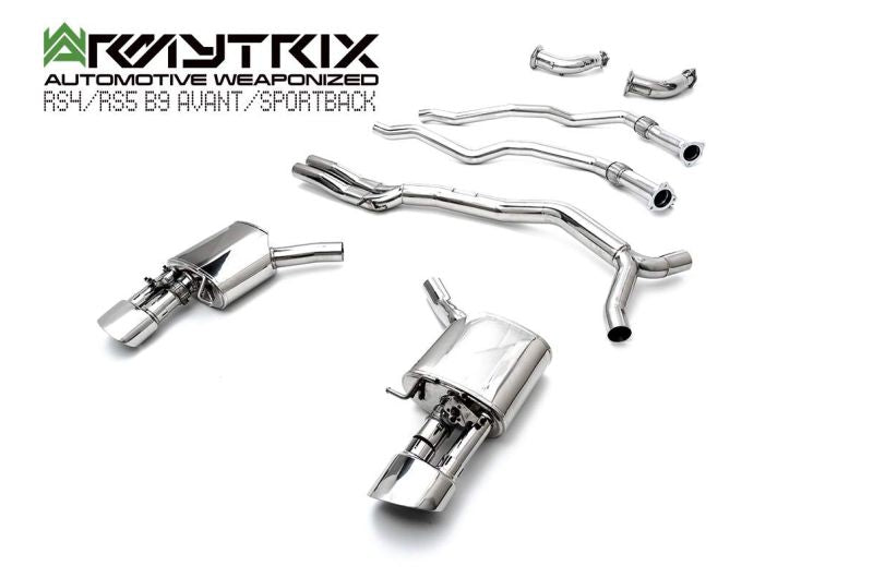 Armytrix Stainless Steel Valvetronic Cat Back Exhaust System (OE Valve Control)