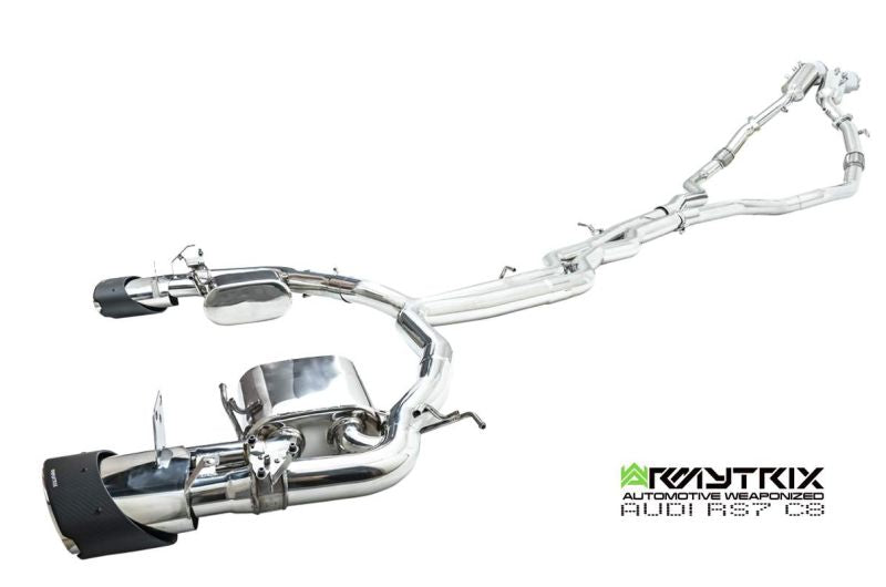 Armytrix Stainless Steel Valvetronic Cat Back Exhaust System Audi RS6/RS7 C8 19+