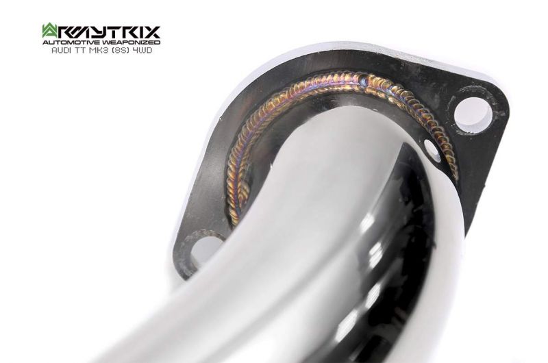 Armytrix Stainless Steel Valvetronic Cat Back Exhaust System Audi TT 8S AWD 14+