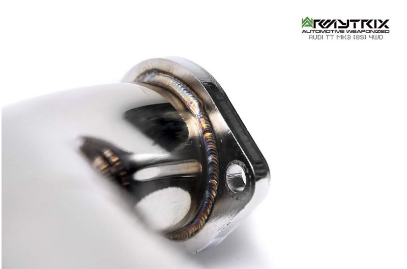 Armytrix Stainless Steel Valvetronic Cat Back Exhaust System Audi TT 8S AWD 14+