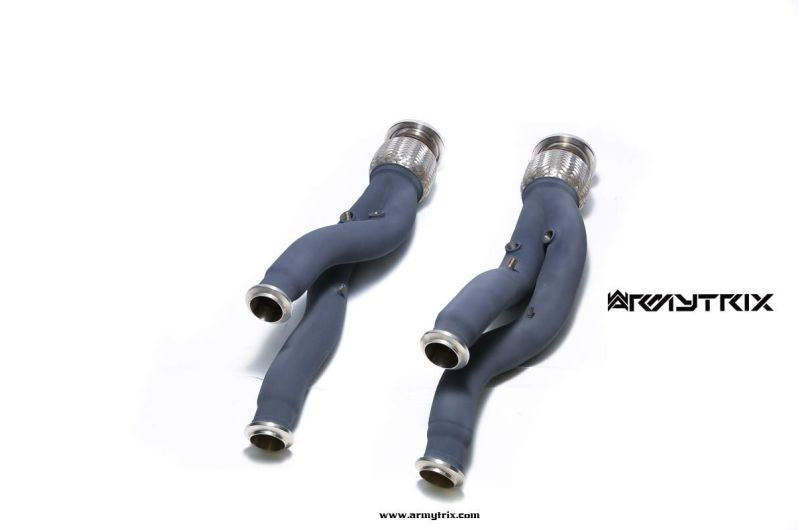 Armytrix High Performance Ceramic Coated De-Catted Front Pipe Lamborghini Aventador LP700-4/LP720-4/LP740-4 S/LP750-4 11-17