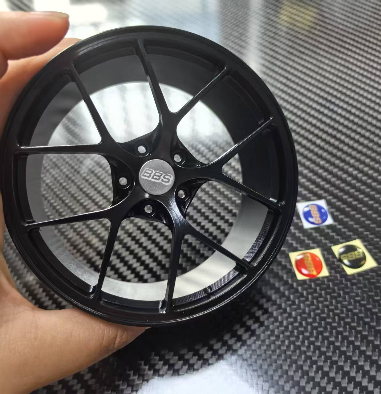 BBS RID Style 10cm Die-Cast Aluminium Mini Wheel