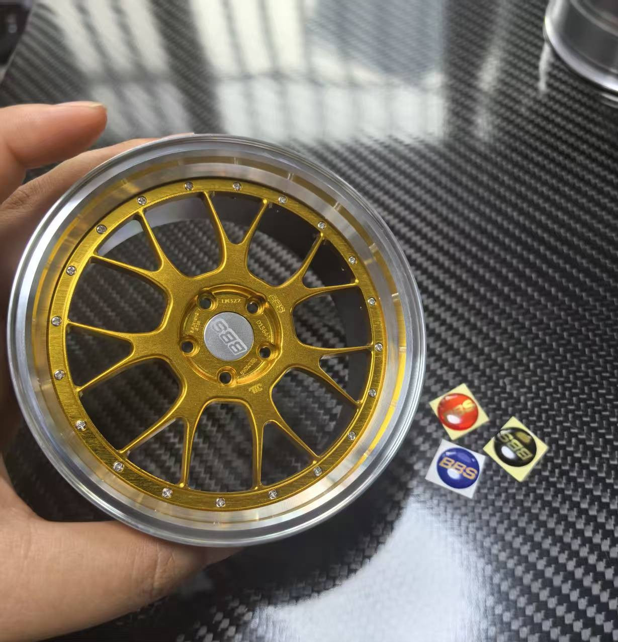 BBS LMR Style 10cm Die-Cast Aluminium Mini Wheel