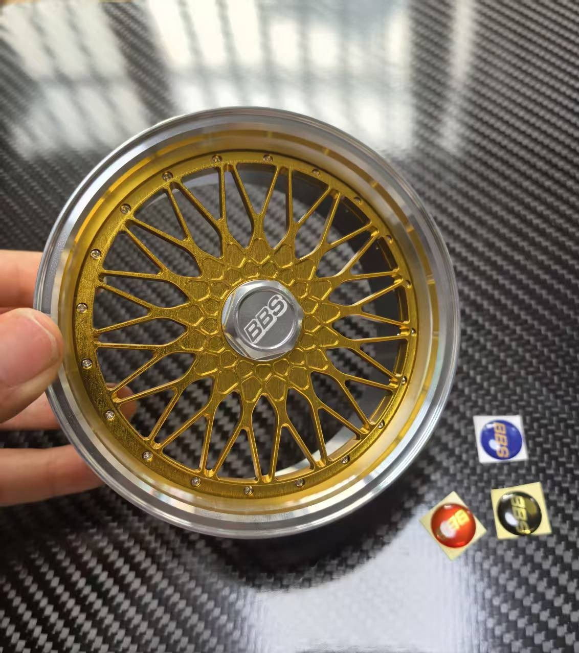 BBS RS Style 10cm Die-Cast Aluminium Mini Wheel