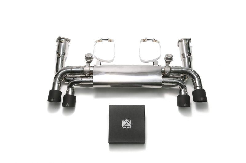 Armytrix Stainless Steel Valvetronic Cat Back Exhaust System (Suits Quad Tip Only)
