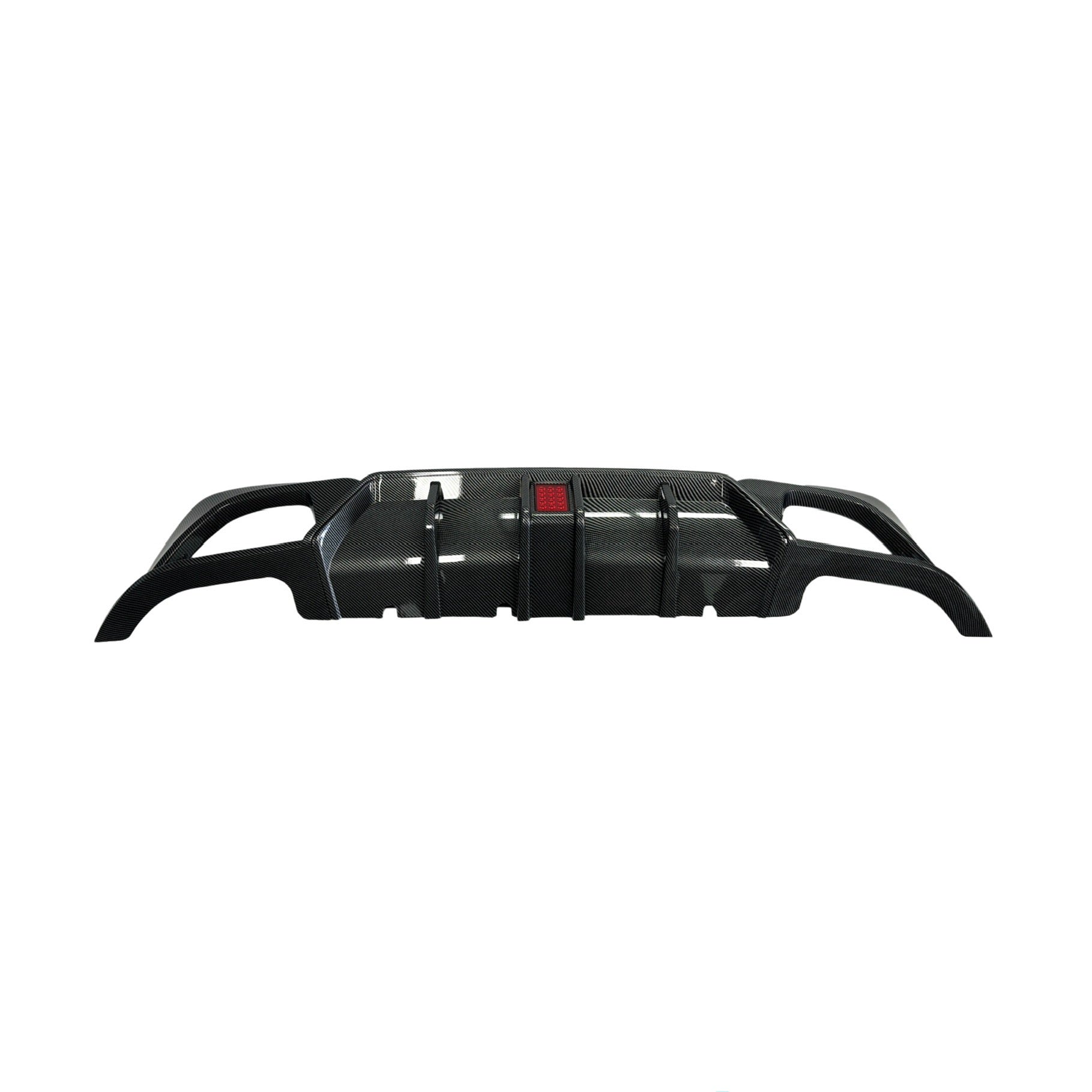 BMW 3 Series G20 Rear Diffuser CMST Style With LED Light Dual Exit (19 - 22) - Nine Motorsport