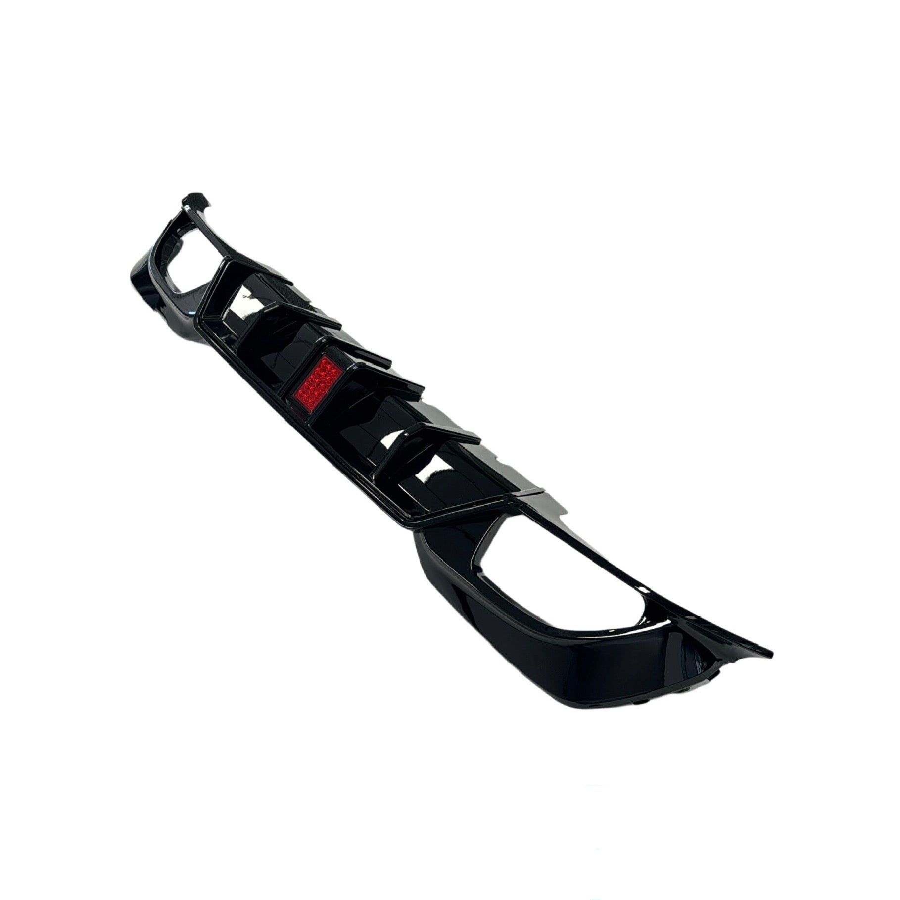 BMW 3 Series G20 Rear Diffuser CMST Style With LED Light Dual Exit (19 - 22) - Nine Motorsport