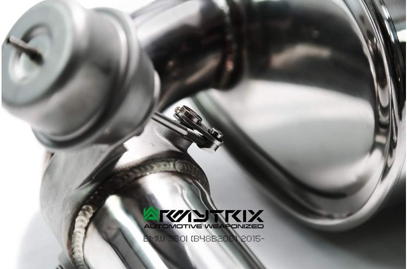Armytrix Stainless Steel Valvetronic Cat Back Exhaust System BMW 3 Series F30/F31/ 4 Series F32/F36 15-18 (B48 Engines)