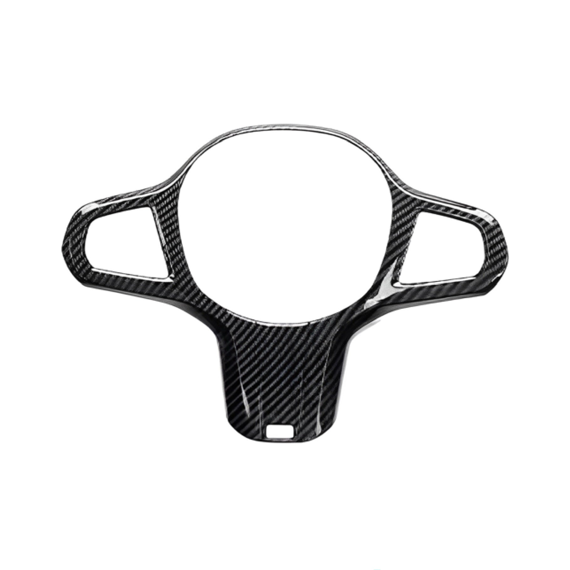BMW 3/4 Series G20 | G21 | G22 | G23 | G26 Carbon Fibre Style Steering Wheel Trim - Nine Motorsport