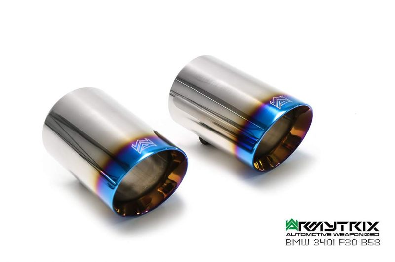 Armytrix Stainless Steel Valvetronic Cat Back Exhaust System BMW 340i F30, F31/440i F32, F36 16-19